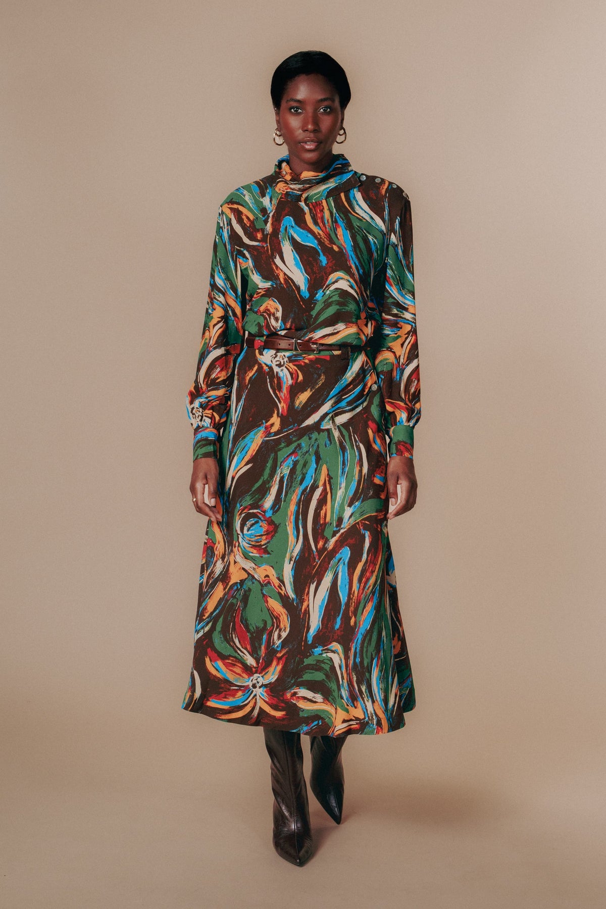 The Kennedy Skirt — Signature Floral