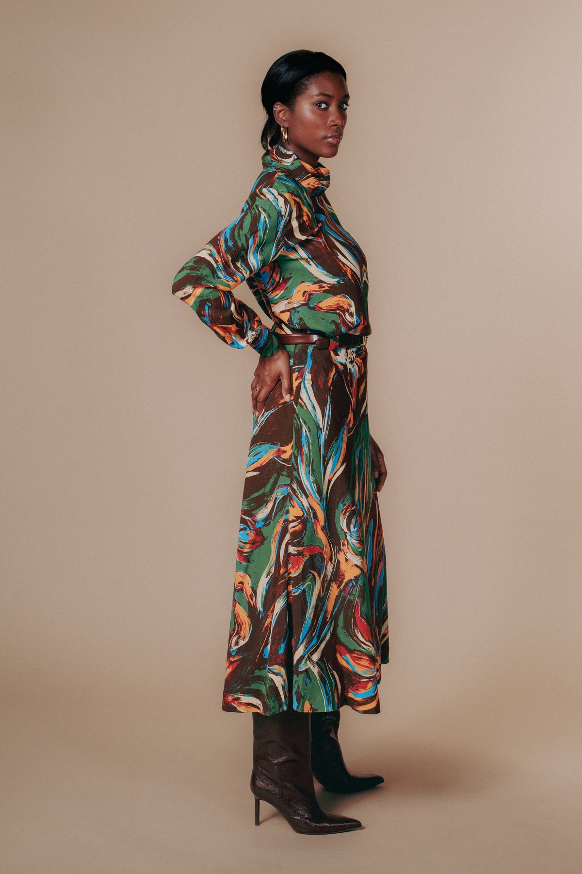 The Kennedy Skirt — Signature Floral
