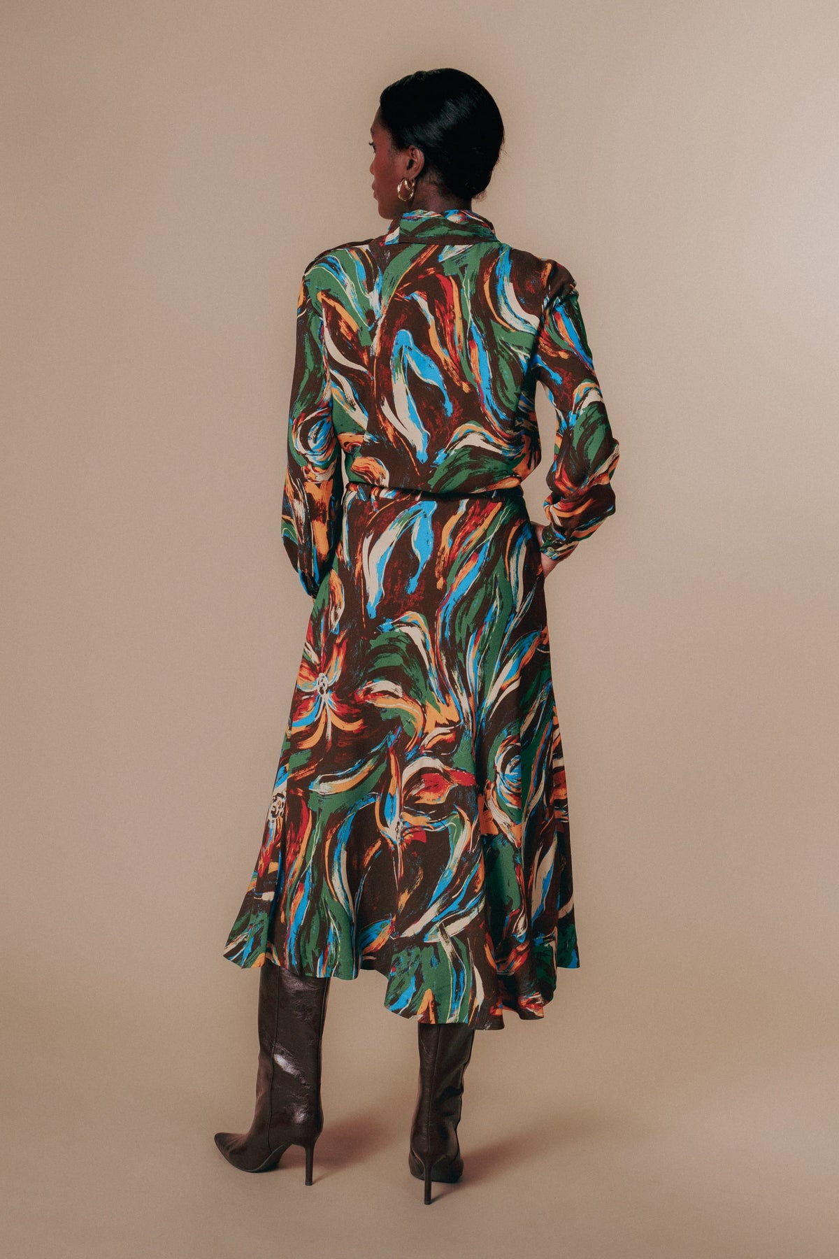 The Kennedy Skirt — Signature Floral