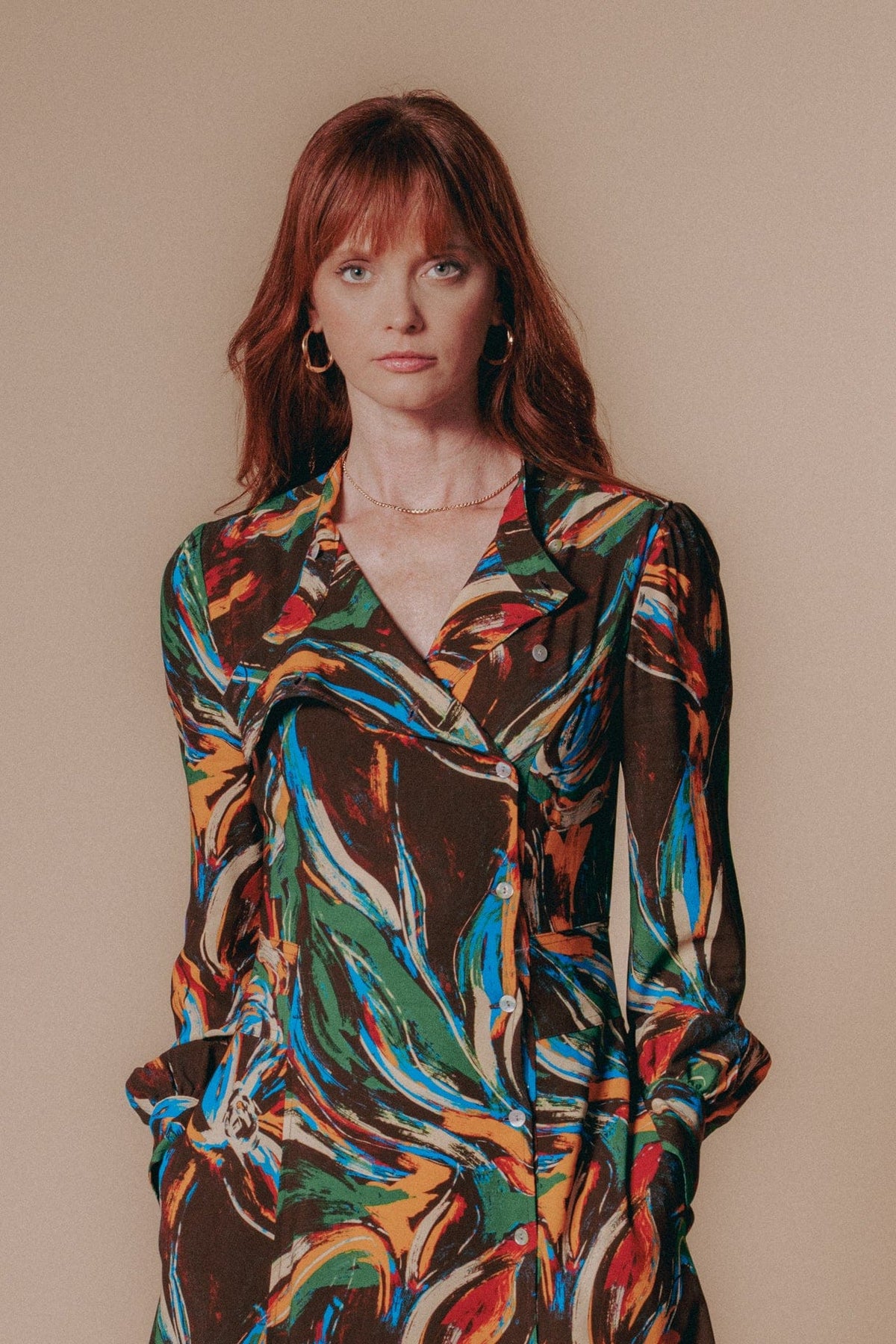 The Sirione Dress — Signature Floral