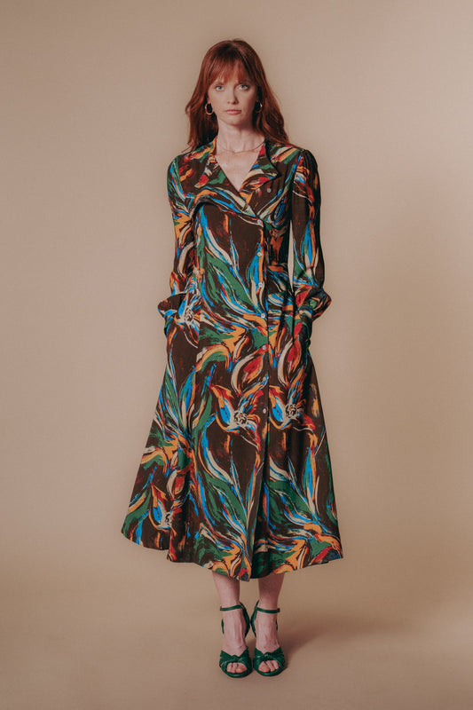 The Sirione Dress — Signature Floral