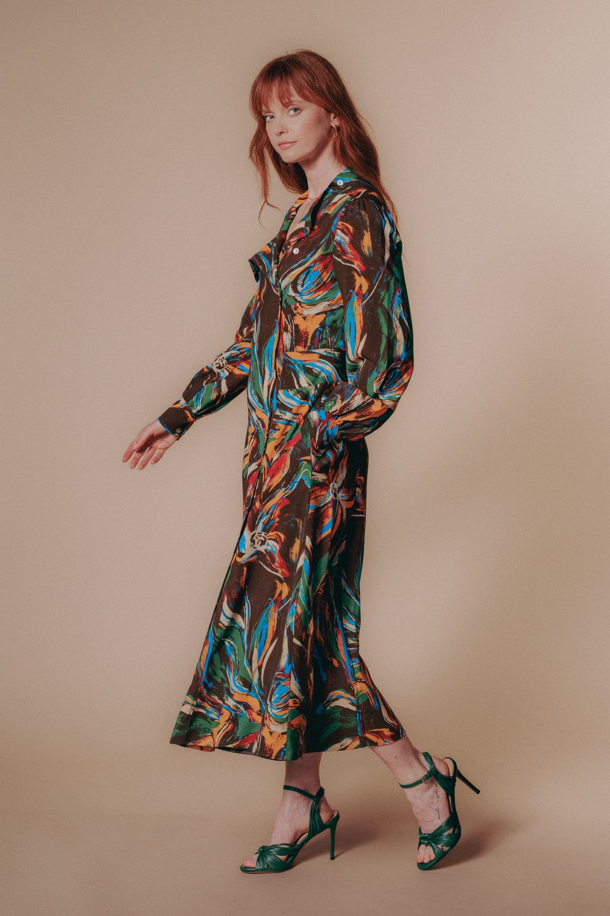 The Sirione Dress — Signature Floral